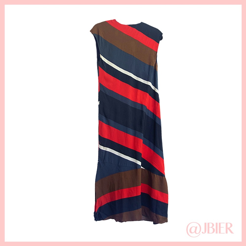 Zara Striped Midi Dress - Picture 3 of 7